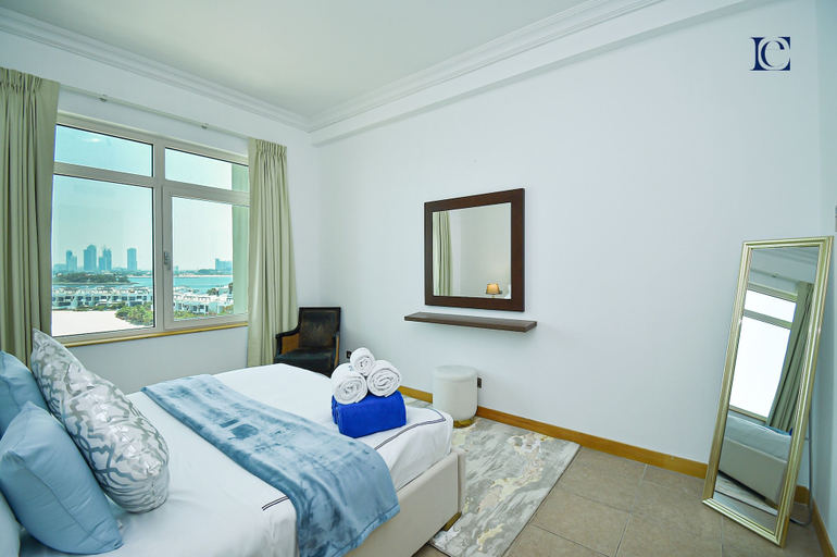 Bedroom 2, Palm Jumeirah's Spectacular Ocean-View Apartment - NBT, Dubai