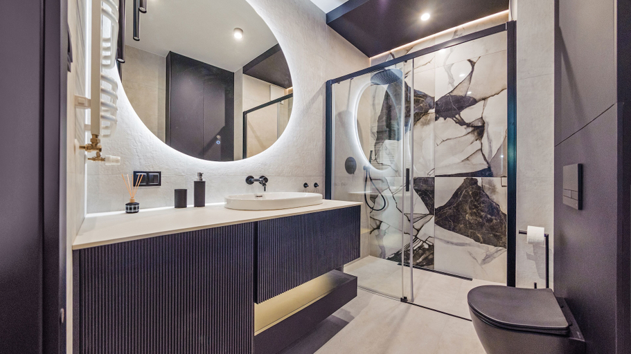 Bathroom 3, Apartamenty Sun & Snow Porto, Gdańsk City