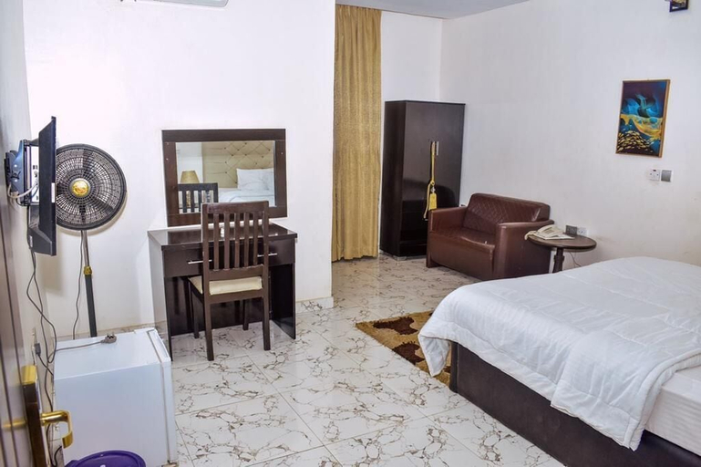 Bedroom 4, Rivera Hotel and Suites, Ikorodu