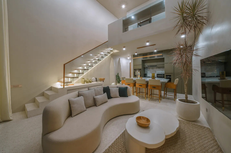 Bedroom 2, Vesna Townhouse: Minimalistic 2BR Pool Loft - Rice fields View, Badung