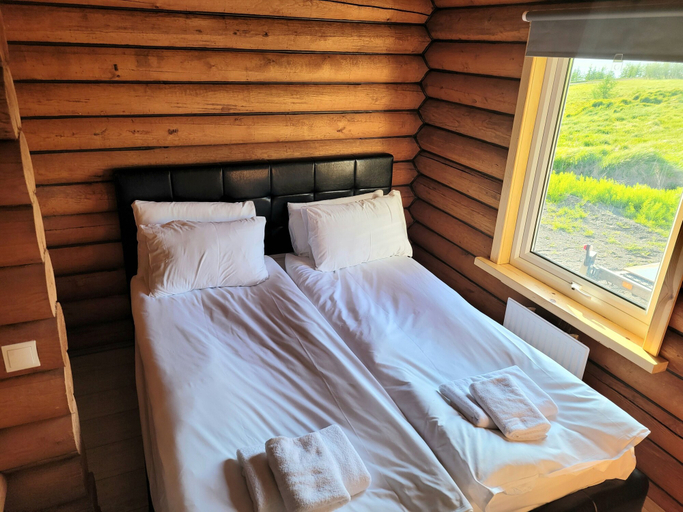 Bedroom, Loghouse with amazing view and sauna, Grýtubakkahreppur