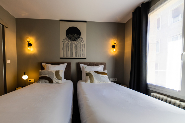 Bedroom 4, Hotel Paulette, Seine-Maritime