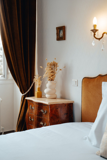 Bedroom 4, Hotel L'abbaye, Dordogne