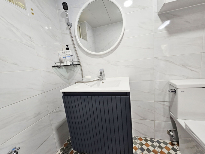 Bathroom 3, Valley Log Pension, Seogwipo