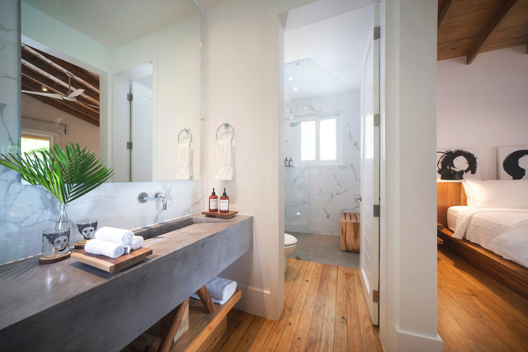 Bathroom 4, Ibagari Boutique Hotel, Roatán