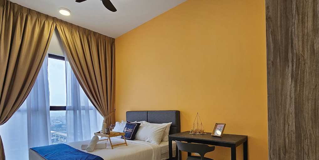 Bedroom 2, Trion Premium Suites at KL, Kuala Lumpur