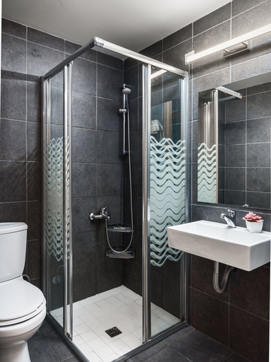Bathroom 5, Gefiri Plakas Hotel, Epirus
