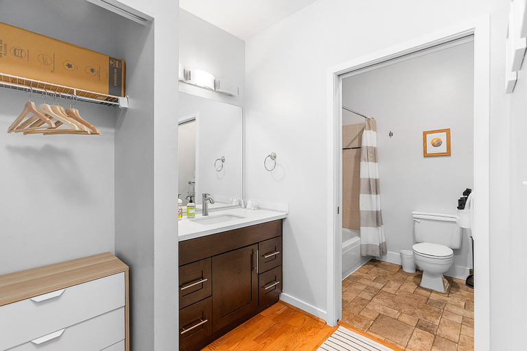 Bathroom 3, The Corner Nest at Belltown, Seattle