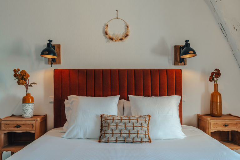 Bedroom 3, Hotel L'abbaye, Dordogne
