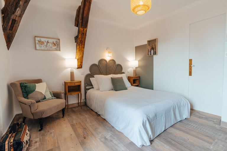 Bedroom 3, Hotel l'Abbaye, Dordogne