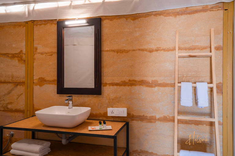 Bathroom 3, Helsinki Desert Camp, Jaisalmer