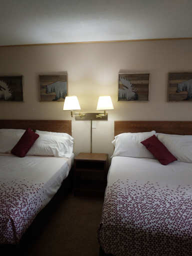Bedroom 3, Northwoods Motels, Rusk