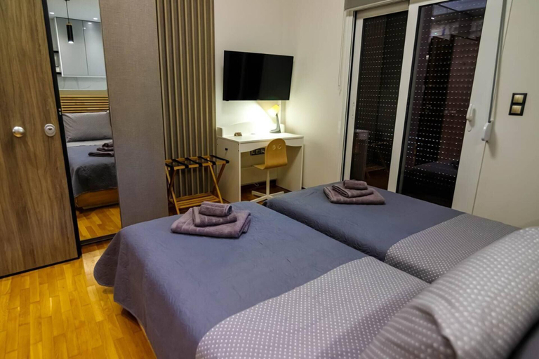 Bedroom 2, lk Apartments b - Athens City, Attica