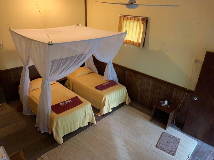 Bedroom 2, Rimba Orangutan Eco Lodge, Kotawaringin Barat