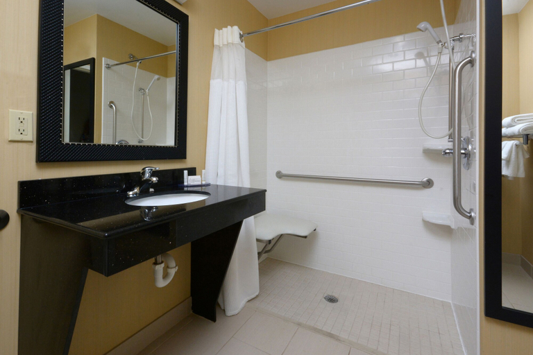 Bathroom 3, Fairfield by Marriott Inn & Suites Charlottesville North, Albemarle