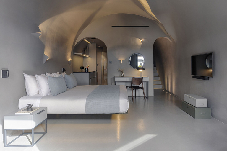 Bedroom 3, Kivotos Santorini - Preferred Hotels & Resorts, South Aegean