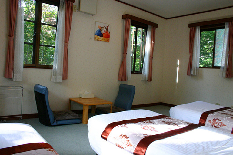 Bedroom 2, Pension Marie, Yamanakako