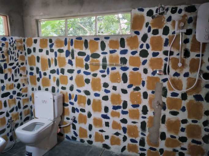 Bathroom 2, Green Herbal Ayurvedic Eco-Chalets, Habaraduwa