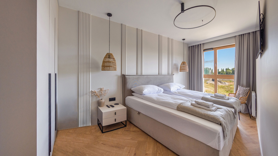 Bedroom 2, Apartamenty Sun & Snow Porto, Gdańsk City