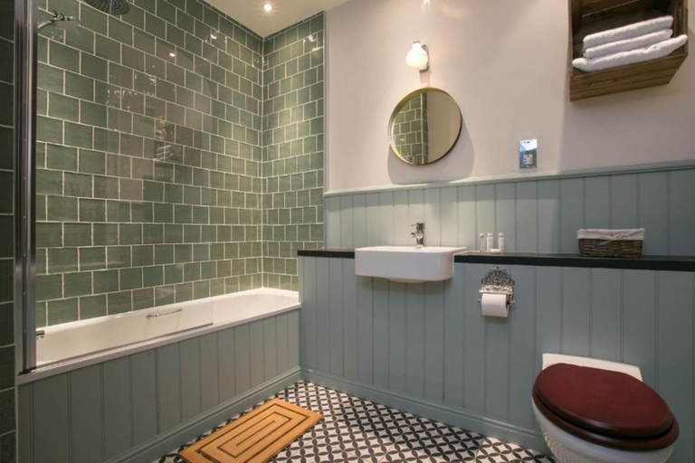 Bathroom 3, The Farmhouse at Mackworth, Derbyshire