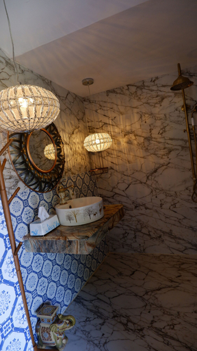 Bathroom 4, Jungle Moon Boutique Homestay, Sattahip