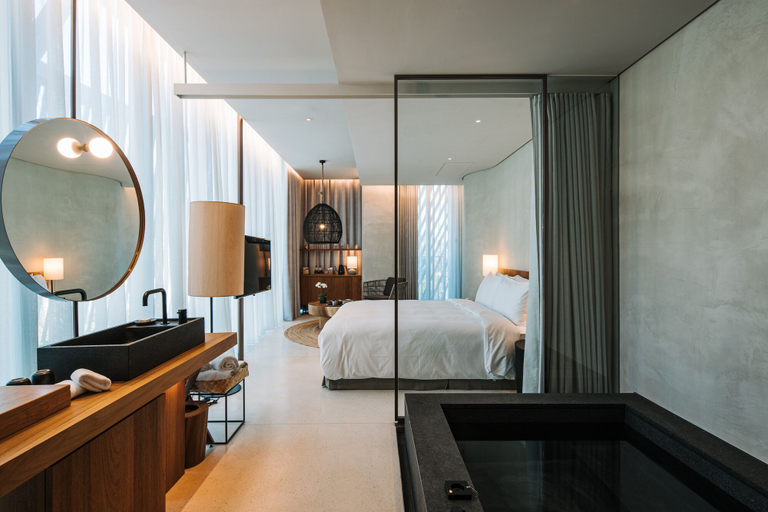Bedroom 2, Vivir Jiaoxi Hotel, Yilan
