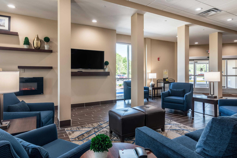 Public Area, Comfort Inn Edwardsville - St. Louis, Madison