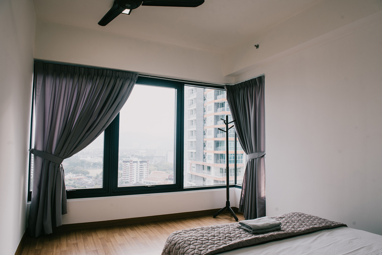 Bedroom 5, Timeless 3BR Cityview by W. Stay @ Tropicana 218 Macalister, Pulau Penang