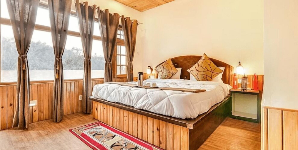 Bedroom 3, The Parijat Retreat, Nainital