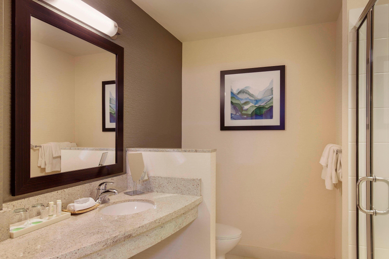Bathroom 5, Courtyard by Marriott Portland City Center, Multnomah