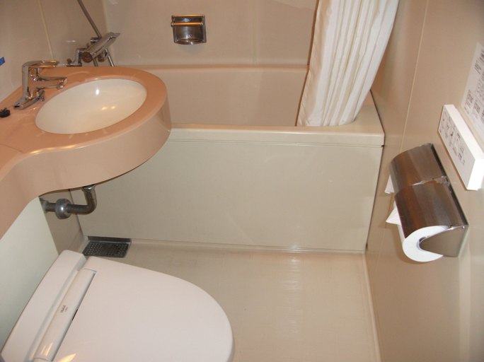 Bathroom 5, Hotel Crown Hills Sagamihara, Sagamihara