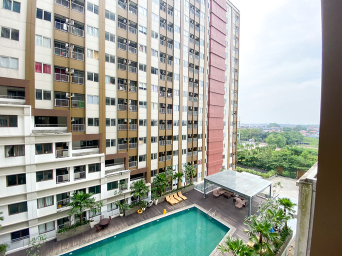 Exterior & Views, Great Choice Studio LRT City Jatibening Apartment By Travelio, Bekasi