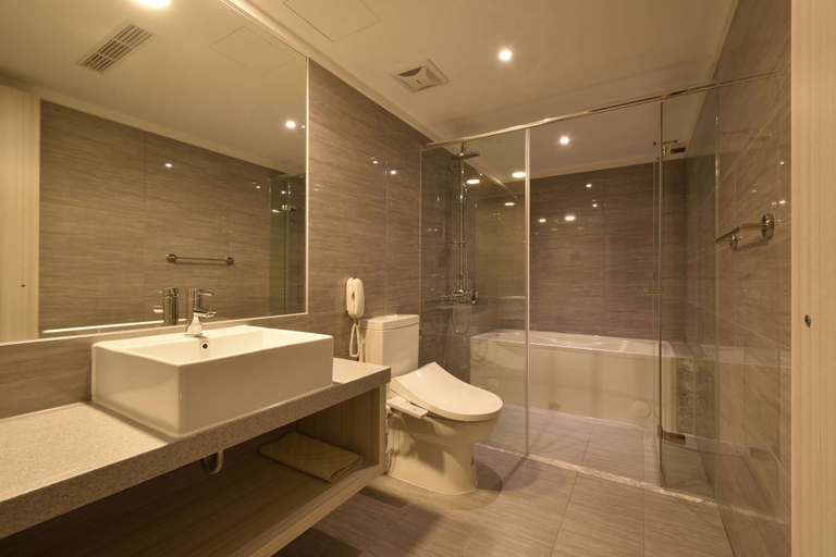 Bathroom 4, Green World Hotels ZhongXiao, Taipei City