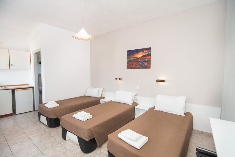 Bedroom 3, Saint Peter Bay Aparthotel by Konnect, Ionian Islands