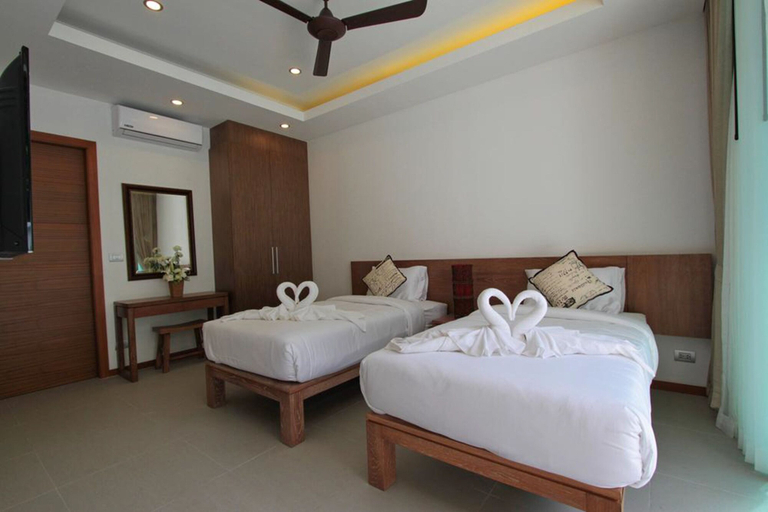 Bedroom 2, Ya Nui Beach Villas, Pulau Phuket