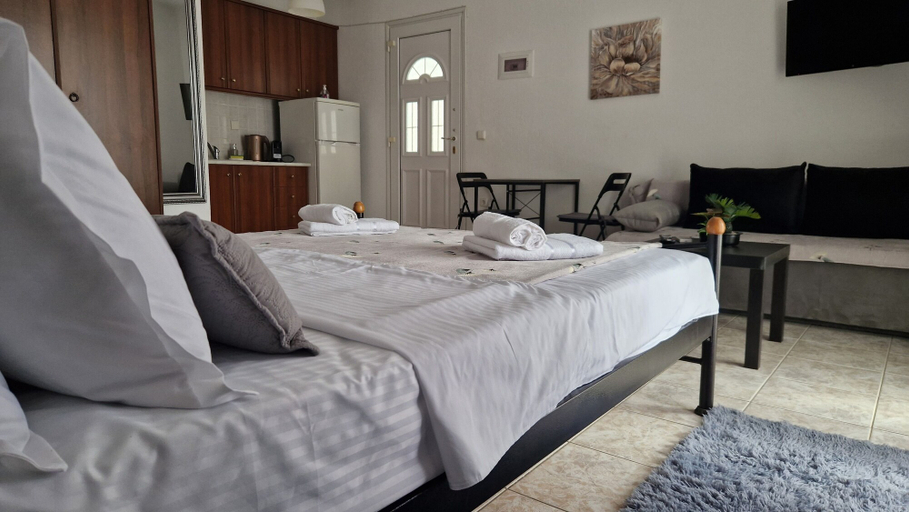 Bedroom 2, Doukas Aparthotel, East Macedonia and Thrace
