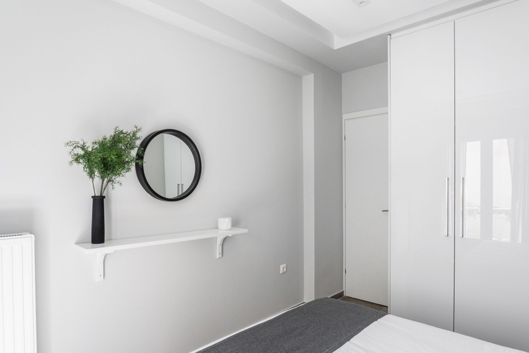 Bedroom 2, Sublime 1BR Apartment in Koukaki, Attica