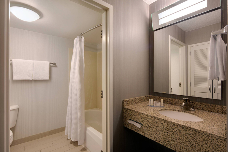 Bathroom 5, Courtyard Grand Rapids Airport, Kent
