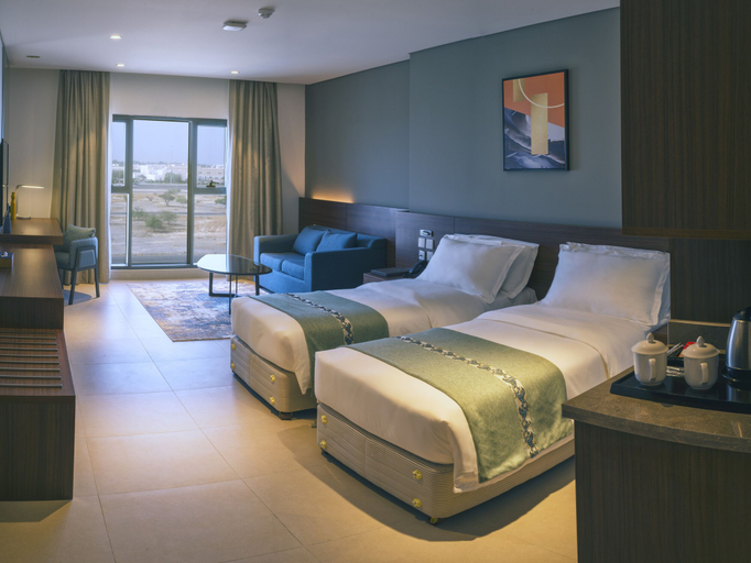 Bedroom 3, Boulevard hotel, Seeb