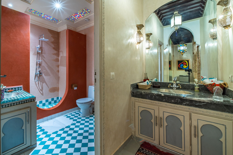 Bathroom 4, Riad Arwa, Marrakech