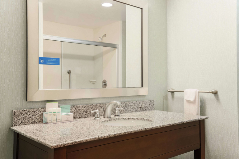 Bathroom 3, Hampton Inn & Suites Wheeling-The Highlands, Ohio