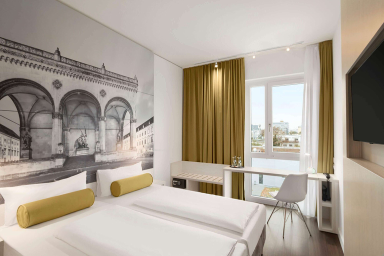 Bedroom 4, Super 8 by Wyndham Munich City North, München