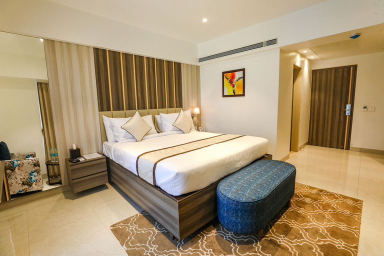 Bedroom 3, FabHotel Prime The Thane Club - Nr. Eternity Mall, Thane
