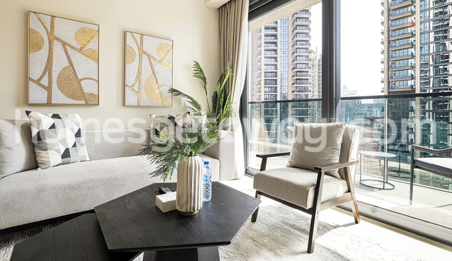 Bedroom 2, HomesGetaway - 1BR in ACT One Downtown, Dubai