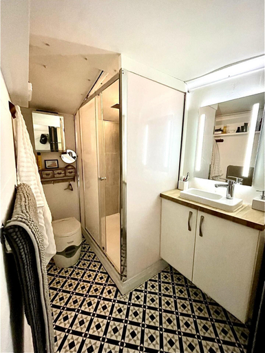 Bathroom 4, Boutique Boat Stays Contemporary Barge, Bath and North East Somerset