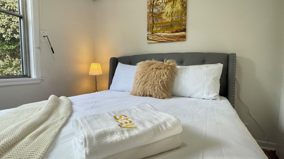 Bedroom 1, Morwell Pet friendly 3BM House, Latrobe - Morwell