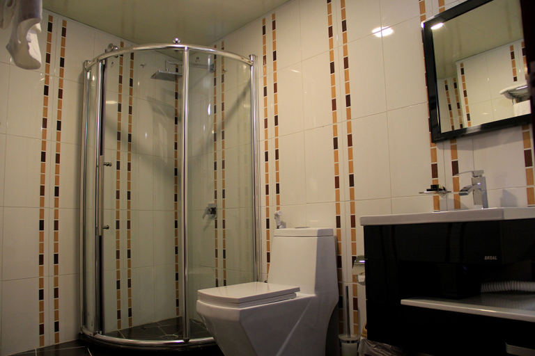 Bathroom 3, Abu Mazen Hotel, Hebron