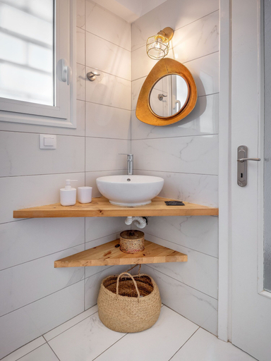 Bathroom, Seaside Secret by BluPine, Attica
