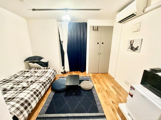 Bedroom 2, AKIBA [Akihabara, Asakusa, and Ueno are also within walking distance! ] Designers/Unlimited wifi [Private lodging BNB], Taitō