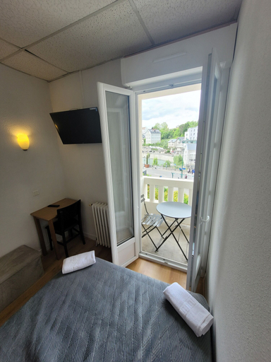 Bedroom 3, Hôtel Marquette, Hautes-Pyrénées